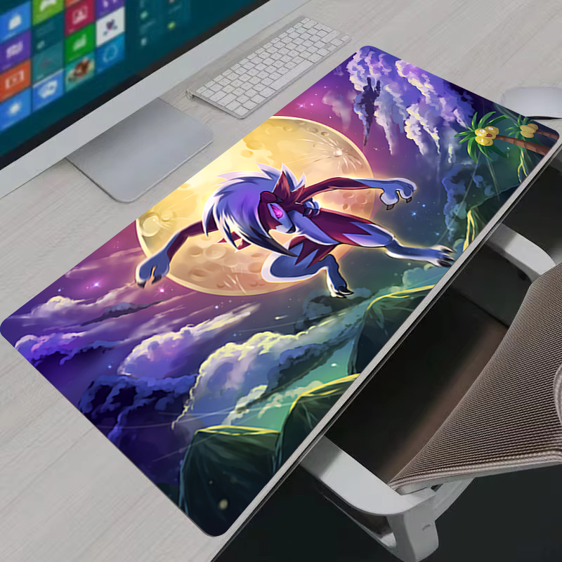 Gaming Keyboard Easy To Clean - لوحة ماوس كمبيوتر للألعاب بتصميم بوكيمون