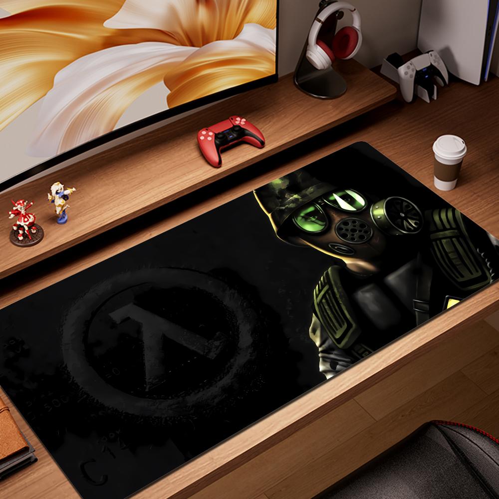 Gaming Keyboard Half - لوحة ماوس كبيرة للألعاب XXL، لوحة