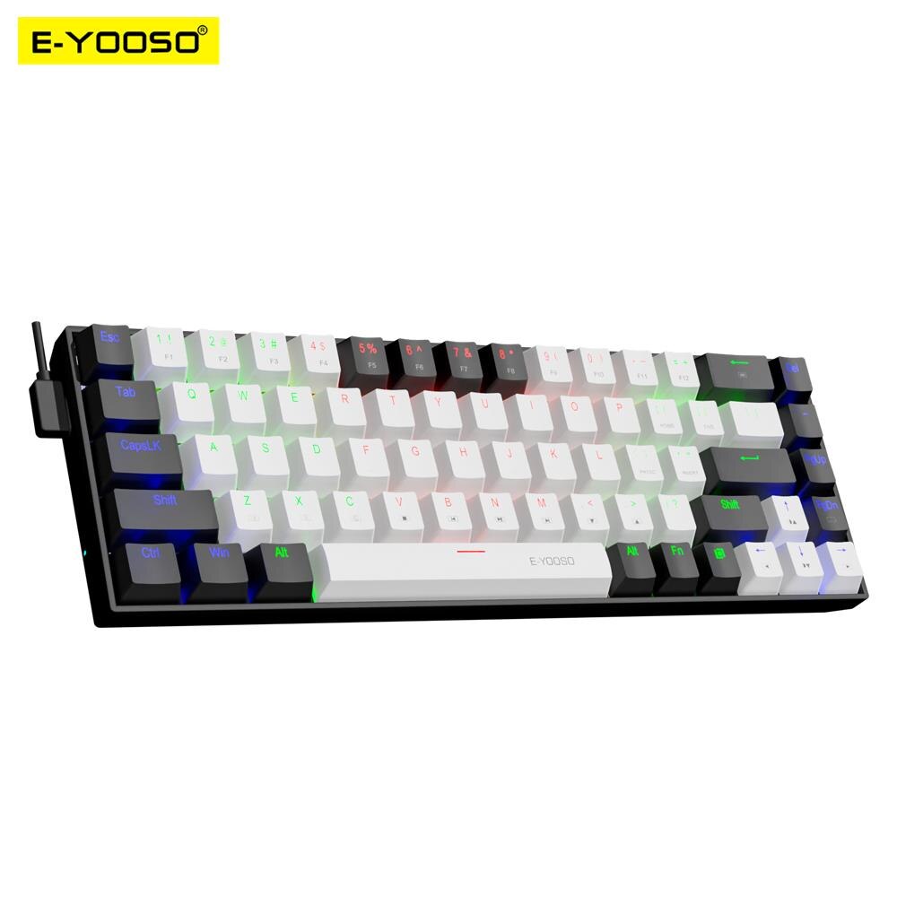 Gaming Keyboard E Yooso - Z686 USB لوحة مفاتيح سلكية للألعاب