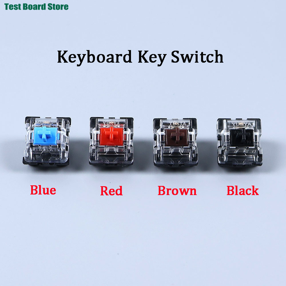 Keyboard Gaming Blue Switch - مفاتيح لوحة مفاتيح ميكانيكية صامتة ثنائية