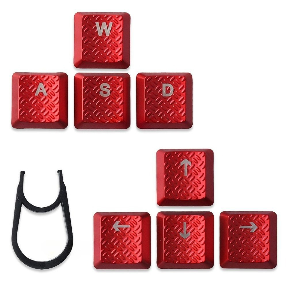 Gaming Keyboard Tkl - أغطية مفاتيح حمراء شفافة ذاتية الصنع