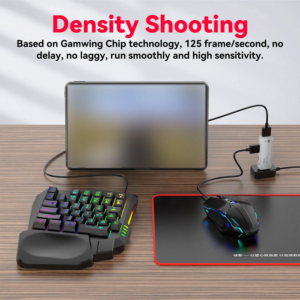 Gaming Keyboard Half - Gamwing X8/x8 Pro محول لوحة المفاتيح