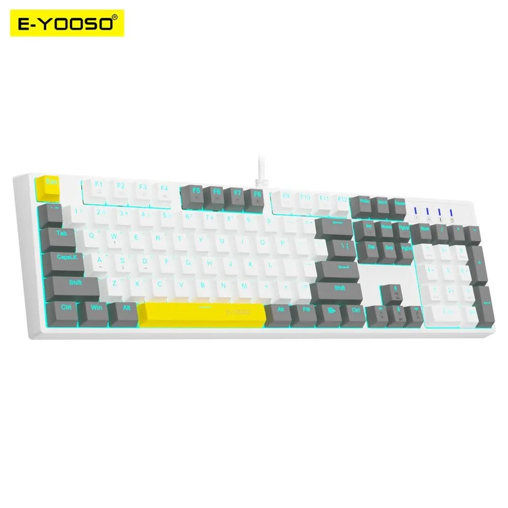 Gaming Keyboard E Yooso - E-YOOSO Z14 USB لوحة مفاتيح سلكية