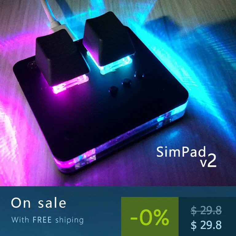 Gaming Keyboard Tester - SimPad OSU لوحة مفاتيح صغيرة تعمل