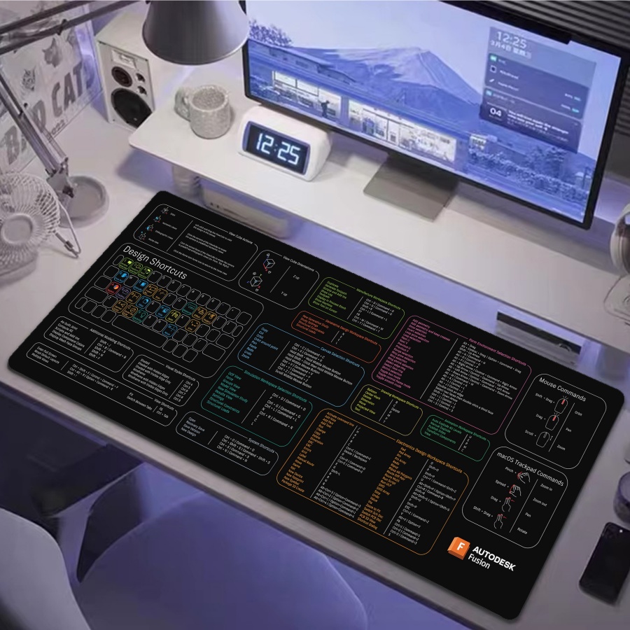 Keyboard Mouse Bundle Gaming - لوحة ماوس ألعاب أوتوديسك فيوجن مع