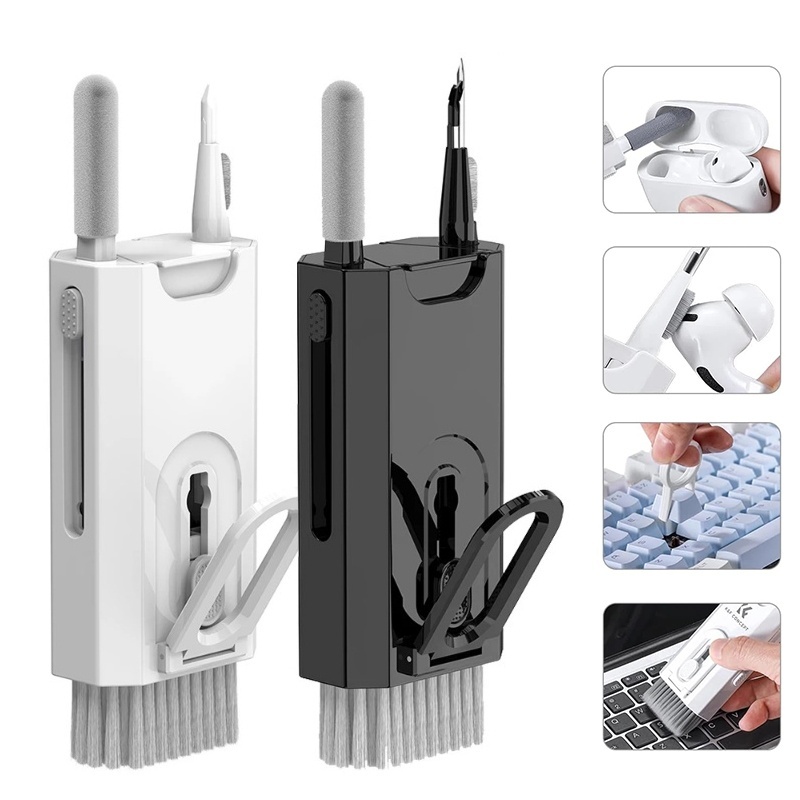 Keycap Puller Ring - أداة تنظيف 8 في 1 للوحة
