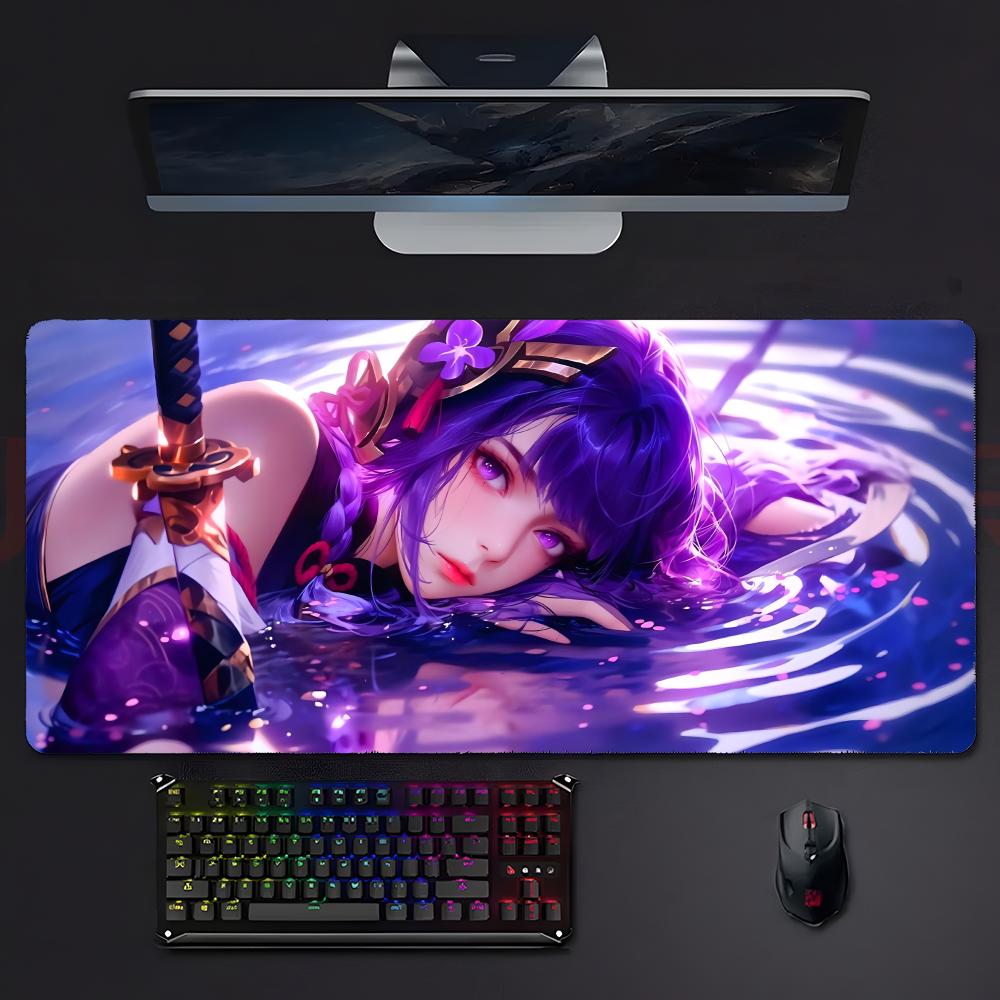 سجادة ماوس أنمي XXL للألعاب، ب - مراجعة Gaming Keyboard Half وسعره