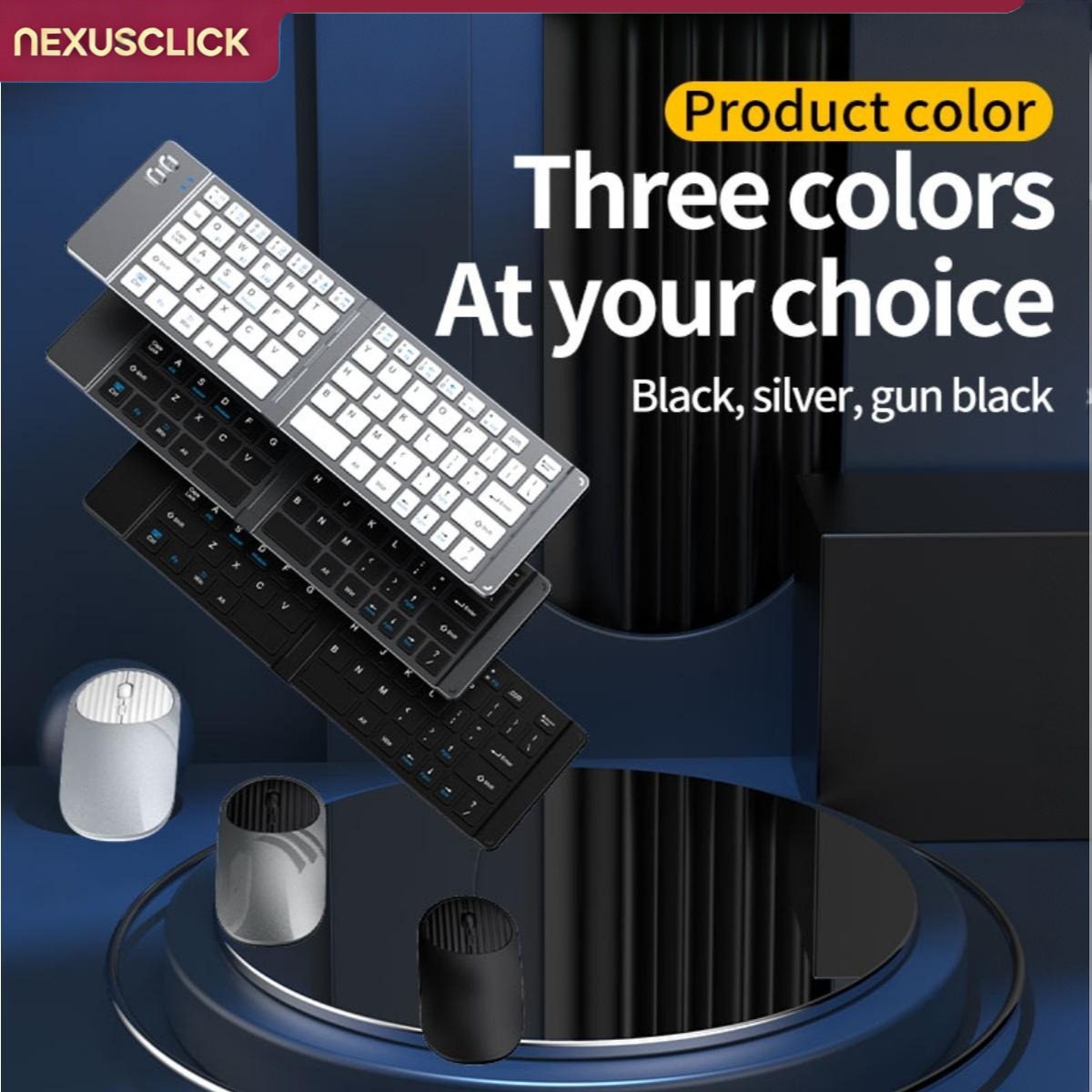 مجموعة لوحة مفاتيح وماوس لاسلك - مراجعة Gaming Keyboard Mouse Set وسعره