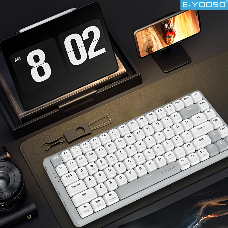 E-YOOSO ثلاثي الوضع 2.4G لوحة  - مراجعة Gaming Keyboard E Yooso وسعره