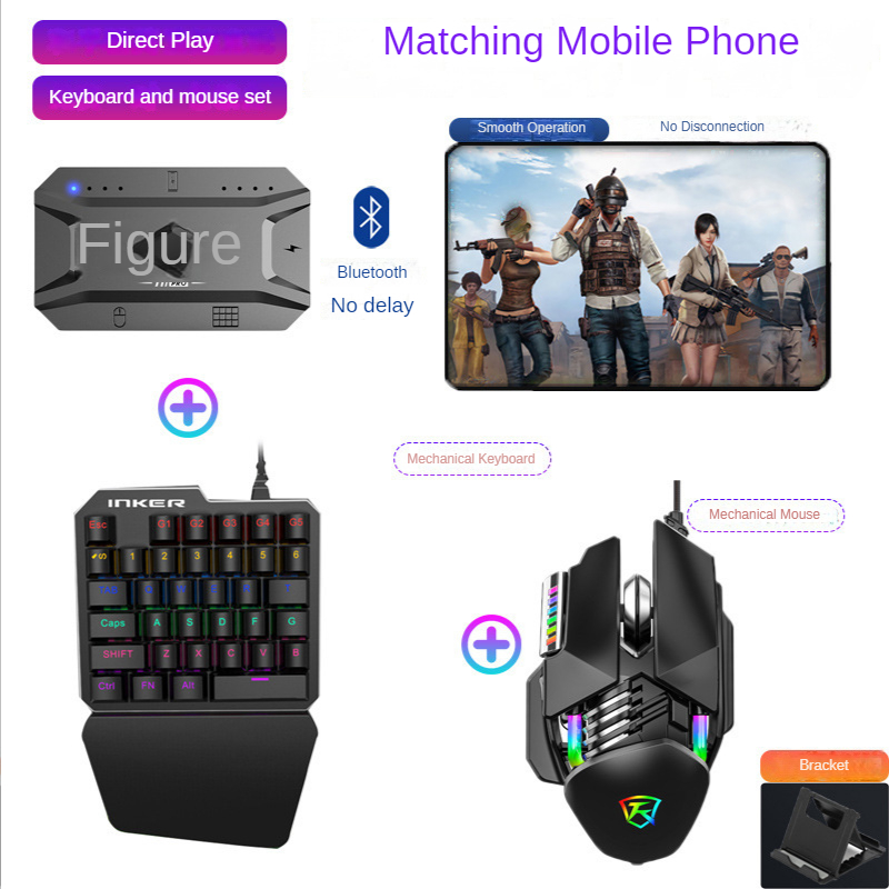 محول ألعاب M1 Pro للهواتف المح - مراجعة Gaming Keyboard And Mouse Mobile وسعره