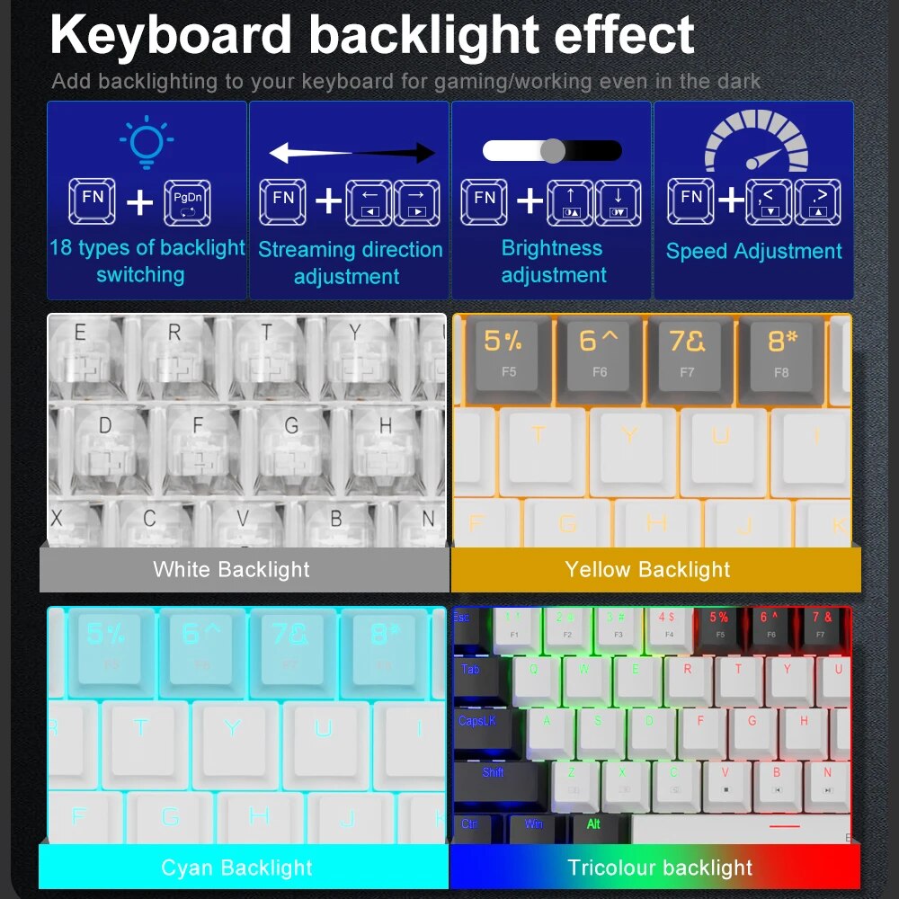 Z686 USB لوحة مفاتيح سلكية للأ - مراجعة Gaming Keyboard E Yooso وسعره
