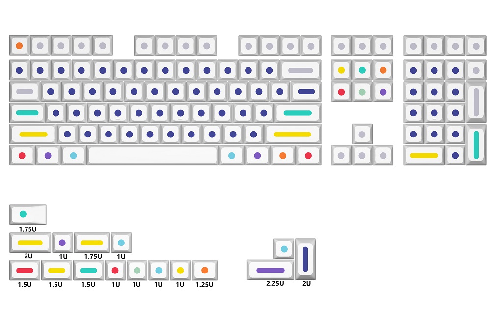 XDA V2 Dot العالم صبغ الفرعية  - مراجعة Gaming Keyboard Tkl وسعره