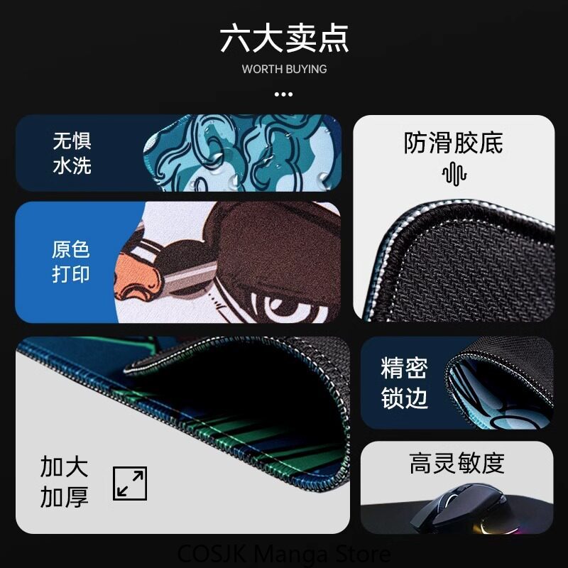 لوحة ماوس ألعاب كبيرة الحجم من - مراجعة Gaming Keyboard And Mouse Pad وسعره