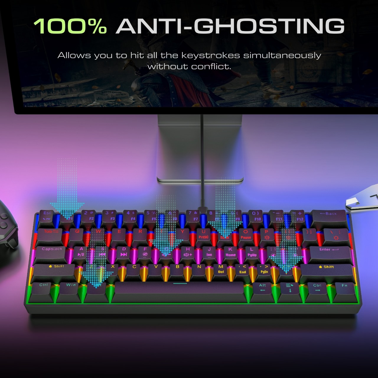 لوحة مفاتيح ميكانيكية للألعاب  - مراجعة Gaming Keyboard Best وسعره