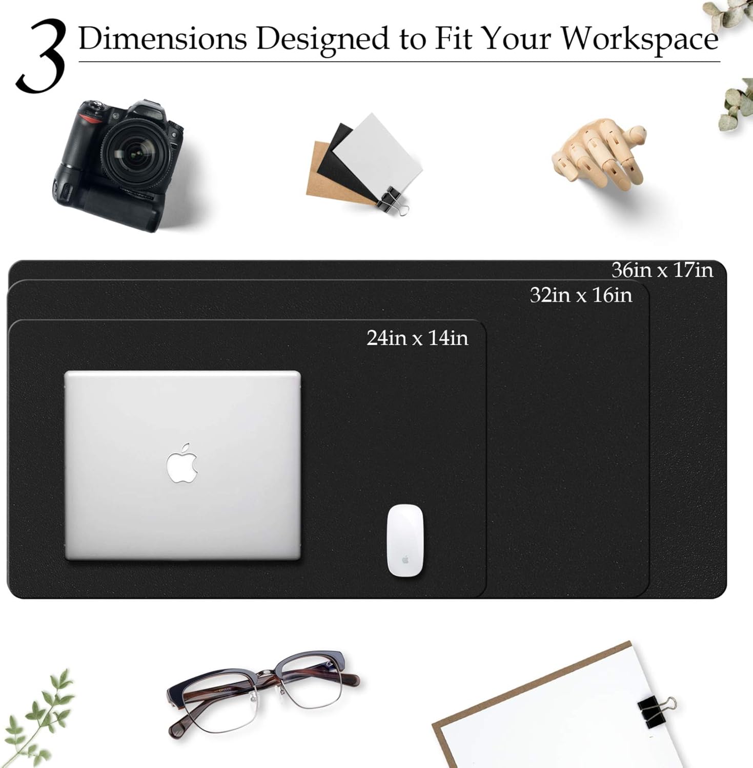 لوحة مكتب جلدية كبيرة الحجم، و - مراجعة Gaming Keyboard And Mouse Pad وسعره