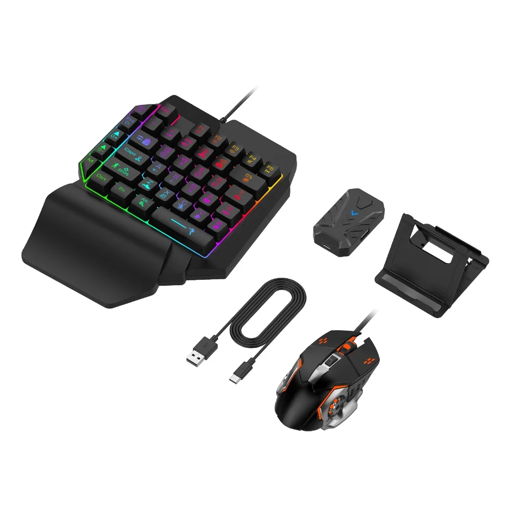 متوفر في المخزون: جهاز تحكم Mi - مراجعة Gaming Keyboard And Mouse Mobile وسعره