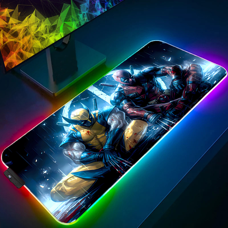 لوحة ماوس LED للألعاب بإضاءة خ - مراجعة Gaming Keyboard Easy To Clean وسعره
