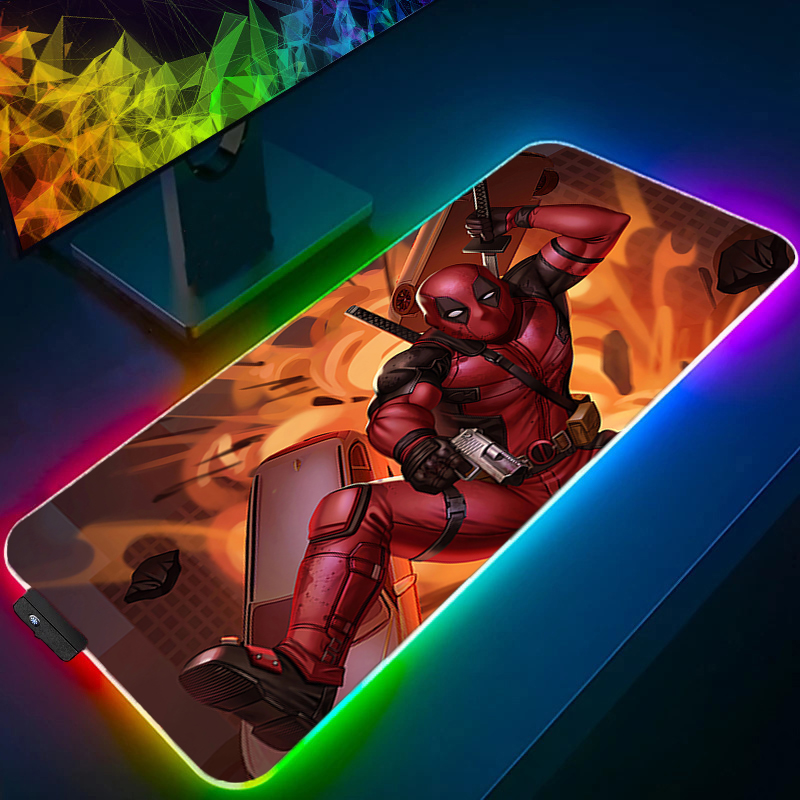 لوحة ماوس LED للألعاب بإضاءة خ - مراجعة Gaming Keyboard Easy To Clean وسعره
