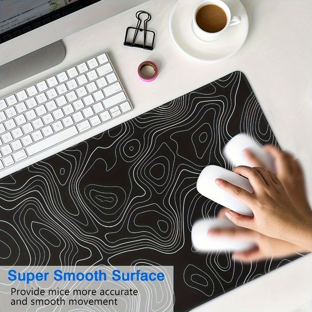 لوحة ماوس للألعاب احترافية بتص - مراجعة Gaming Keyboard And Mouse Pad وسعره