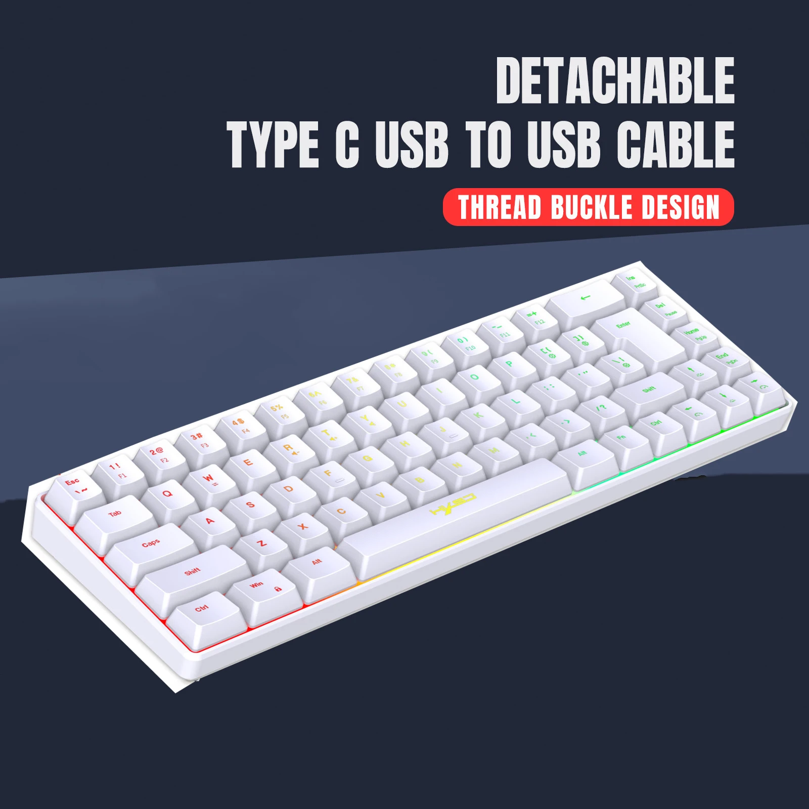 طقم لوحة مفاتيح وماوس مع إضاءة - مراجعة Gaming Keyboard Mouse Set وسعره