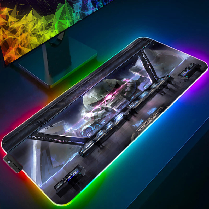 لوحة ماوس RGB للألعاب، لوحة ما - مراجعة Gaming Keyboard And Mouse Mobile وسعره