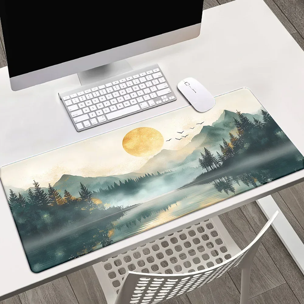 سجادة مكتب مطبوعة مخصصة مقاس X - مراجعة Gaming Keyboard And Mouse Pad وسعره