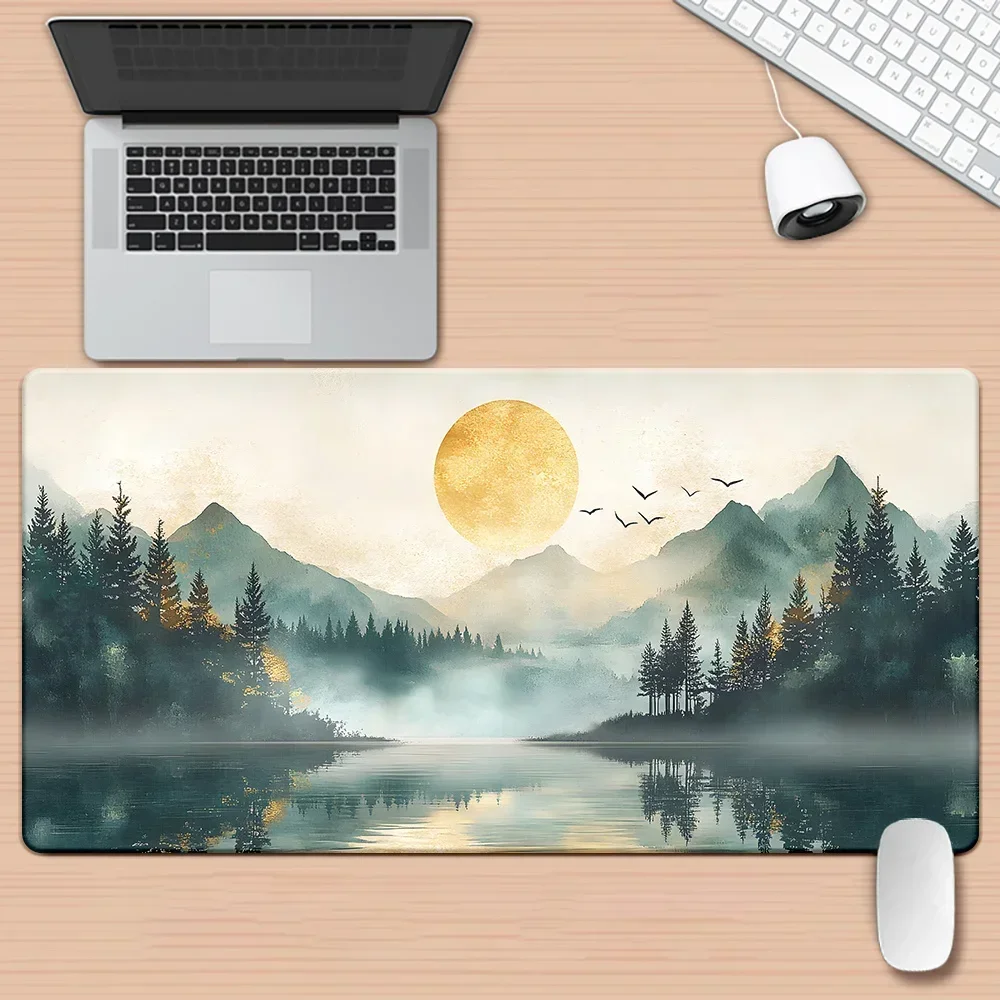 سجادة مكتب مطبوعة مخصصة مقاس X - مراجعة Gaming Keyboard And Mouse Pad وسعره