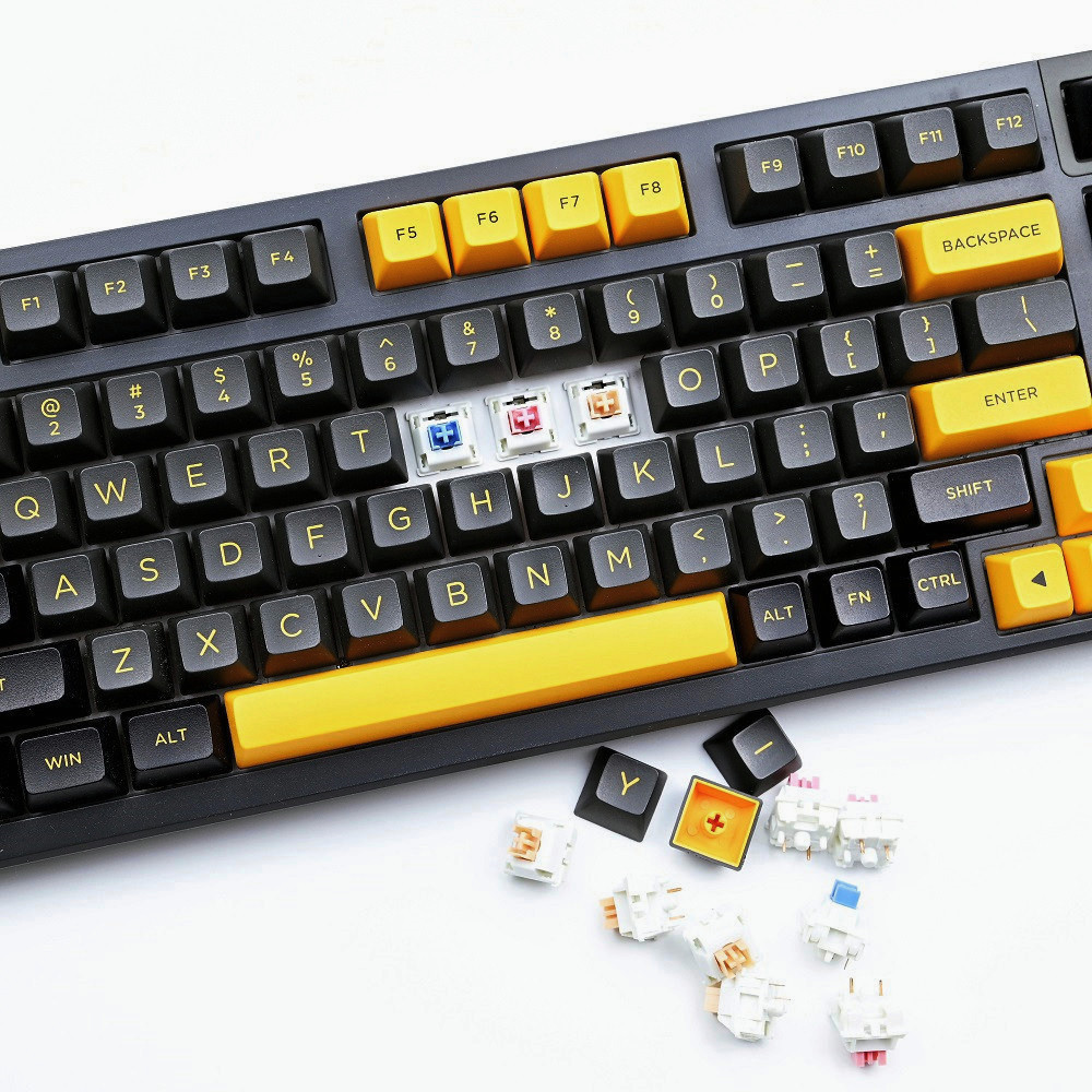 Outemu مفاتيح Lubed الميكانيكي - مراجعة Keyboard Gaming Blue Switch وسعره