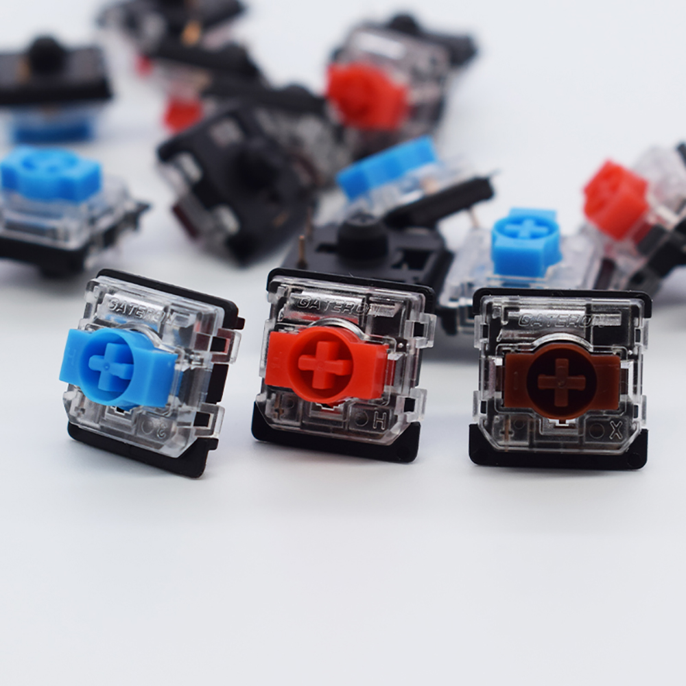 Gateron الانظار التبديل للوحة  - مراجعة Gaming Keyboard Tester وسعره