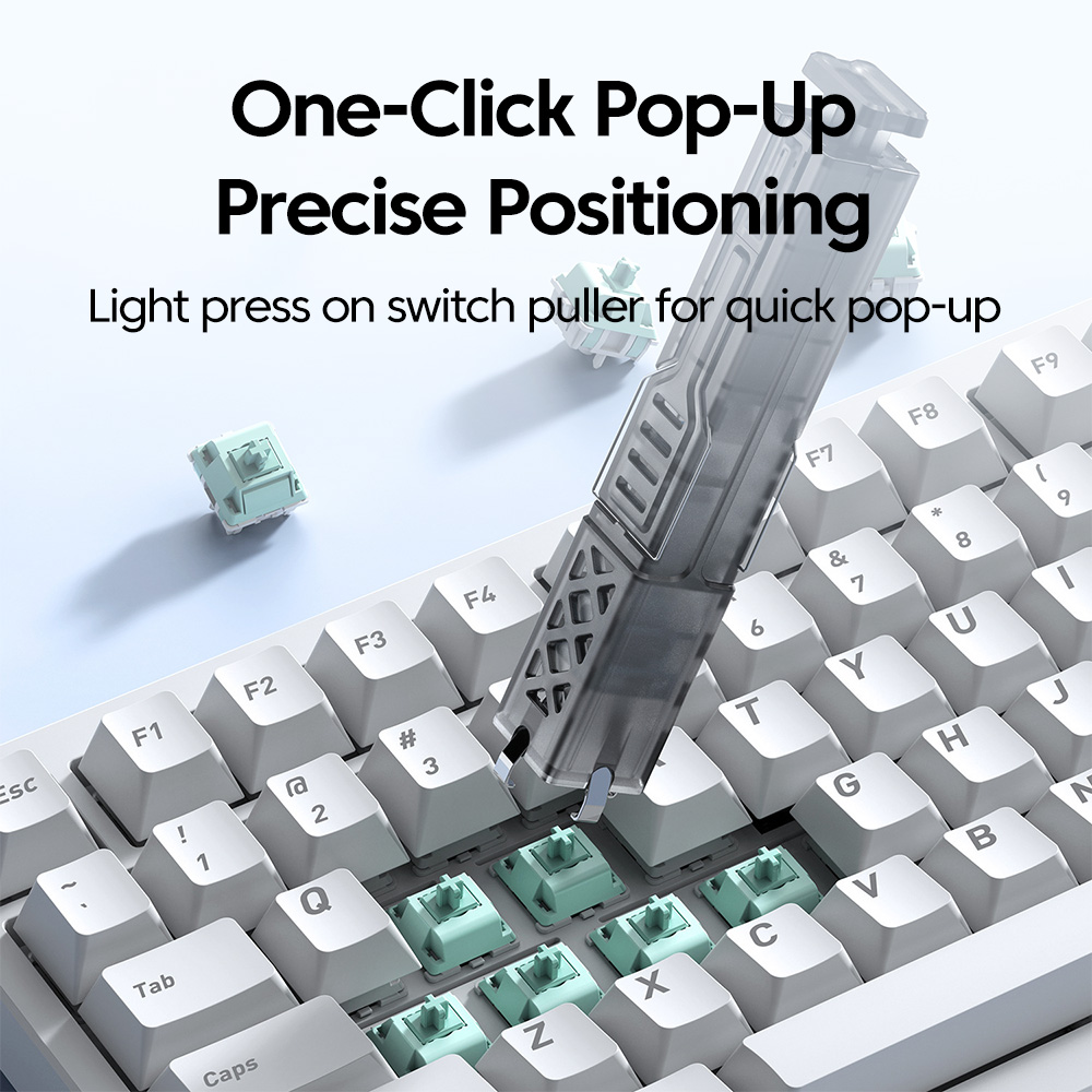 جديد 2 في 1 مفاتيح مجتذب Keyca - مراجعة Keycap Puller Ring وسعره