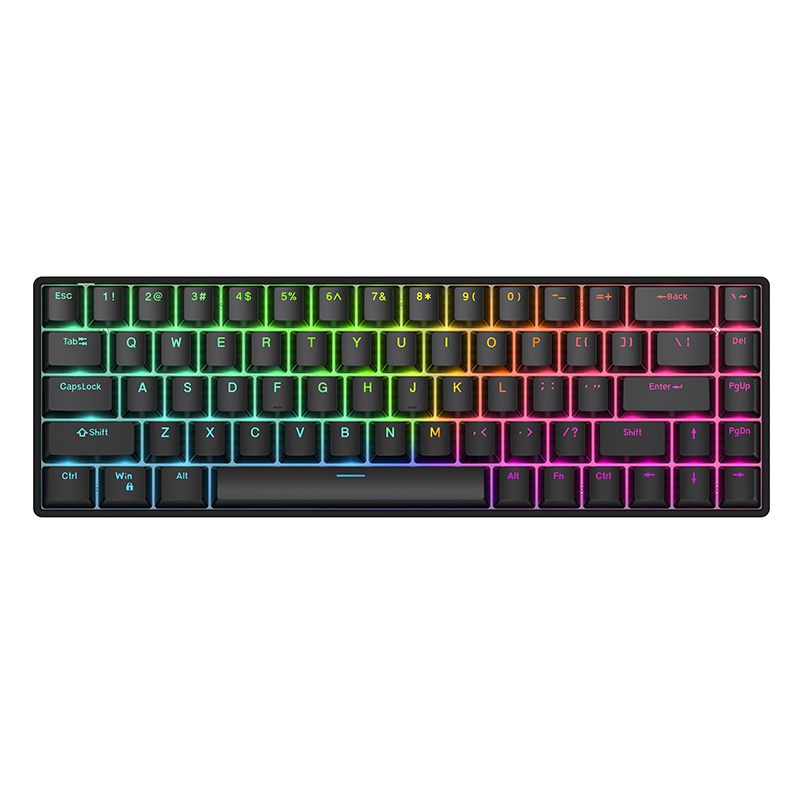 لوحة مفاتيح ميكانيكية سلكية من - مراجعة Gaming Keyboard Half وسعره