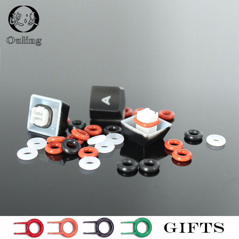 125 قطعة من حلقات O المرنة لغط - مراجعة Keycap Puller Ring وسعره