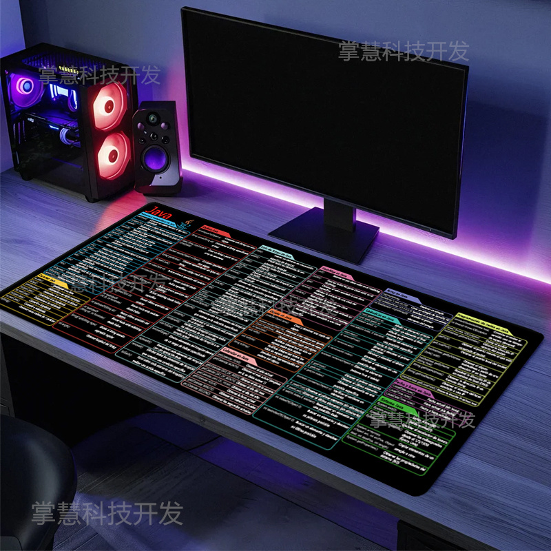 لوحة ماوس برمجة جافا الإسبانية - مراجعة Gaming Keyboard And Mouse Pad وسعره