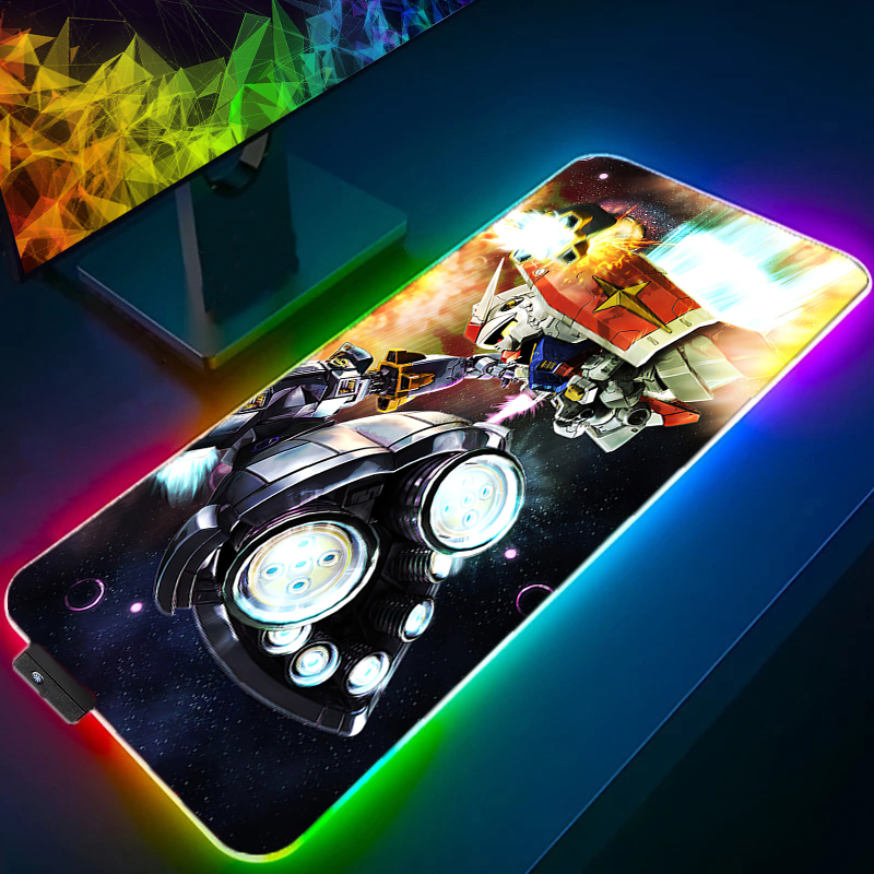 لوحة ماوس RGB كبيرة الحجم XXL  - مراجعة Gaming Keyboard And Mouse Mobile وسعره