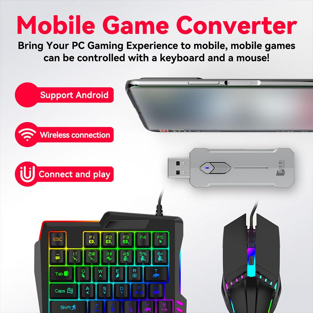Gamwing X8/x8 Pro محول لوحة ال - مراجعة Gaming Keyboard Half وسعره