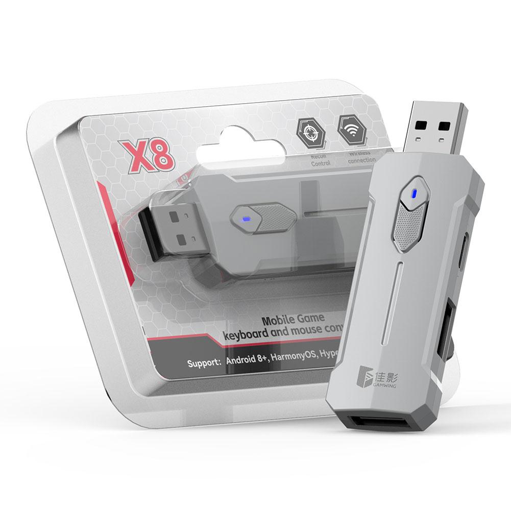 Gamwing X8/x8 Pro محول لوحة ال - مراجعة Gaming Keyboard Half وسعره