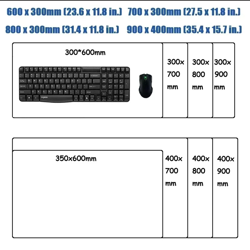 لوحة ماوس للألعاب مضادة للانزل - مراجعة Gaming Keyboard And Mouse Pad وسعره