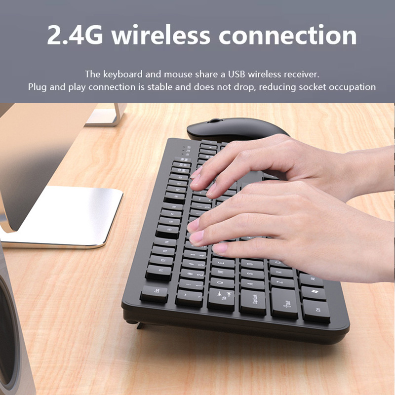 2.4G مجموعة ماوس لوحة المفاتيح - مراجعة Gaming Keyboard Mouse Set وسعره