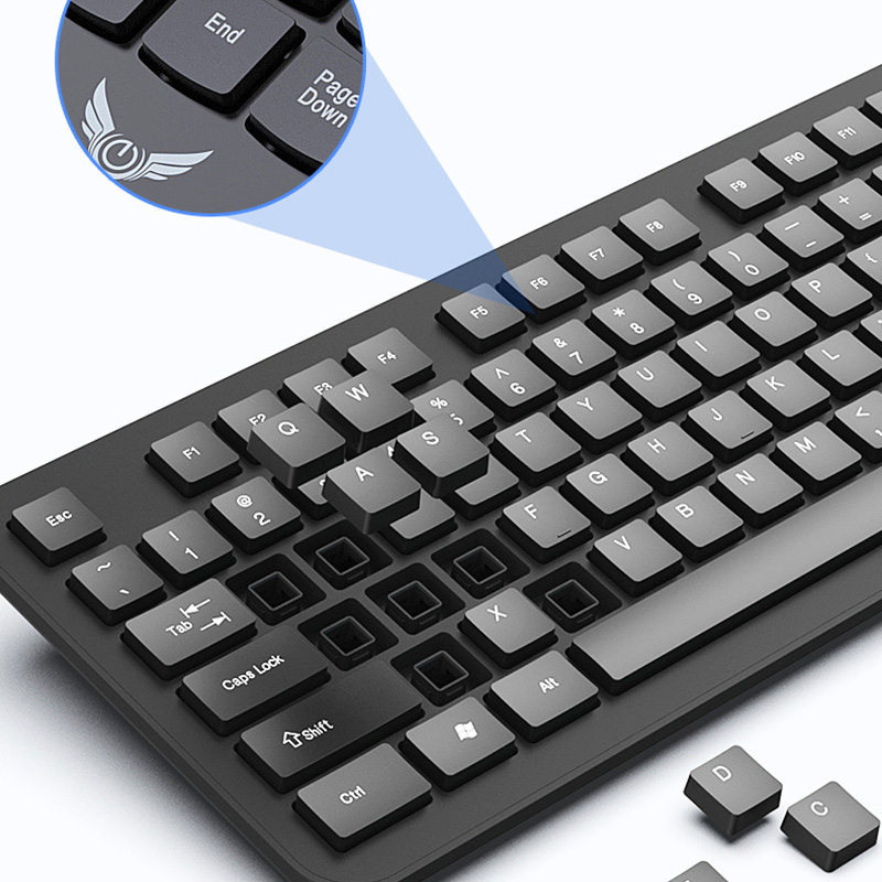 2.4G مجموعة ماوس لوحة المفاتيح - مراجعة Gaming Keyboard Mouse Set وسعره