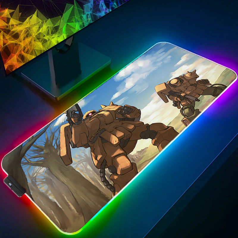 لوحة ماوس RGB للألعاب، بساط مك - مراجعة Gaming Keyboard And Mouse Mobile وسعره