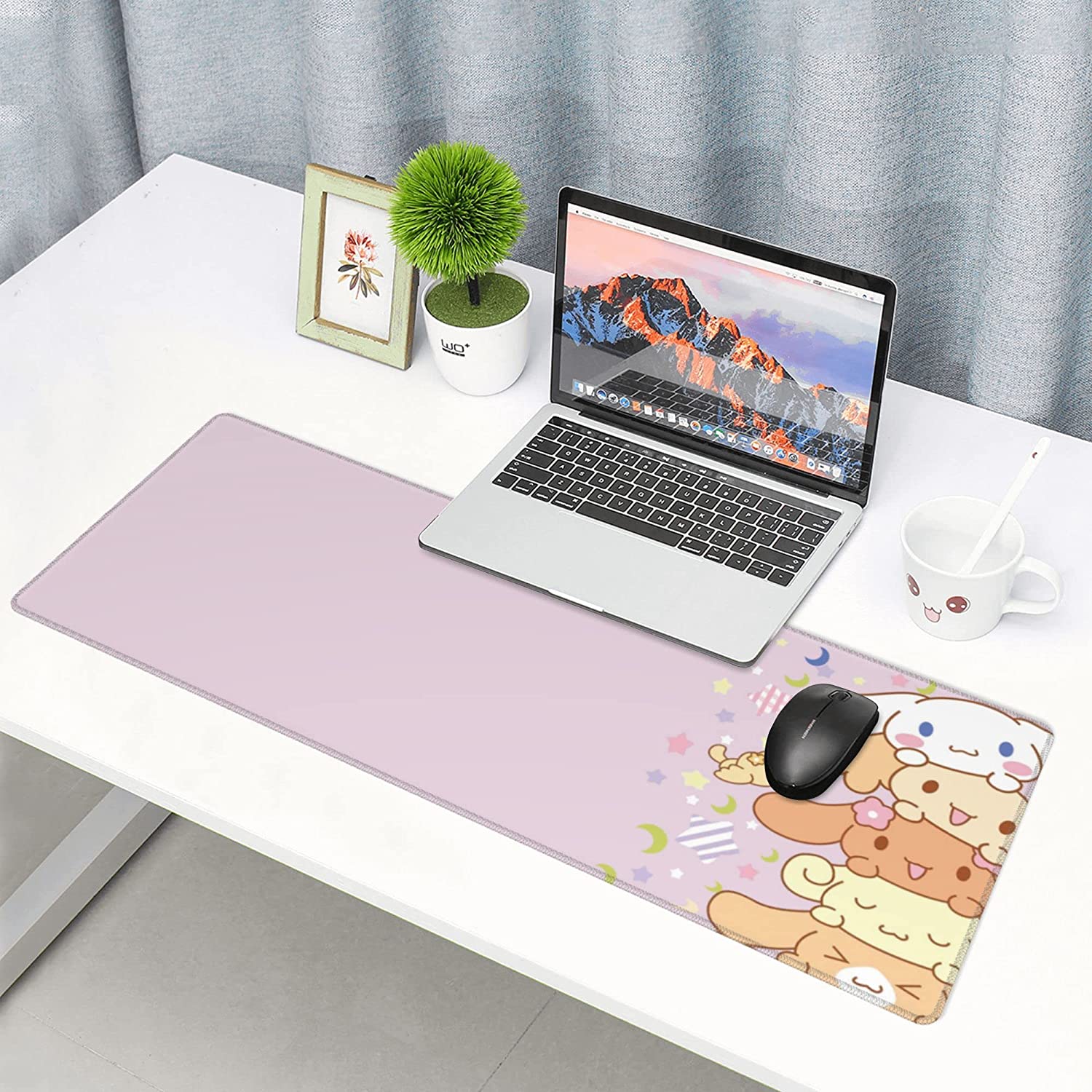 Kawaii لطيف الكلب ماوس منصات ا - مراجعة Gaming Keyboard And Mouse Pad وسعره