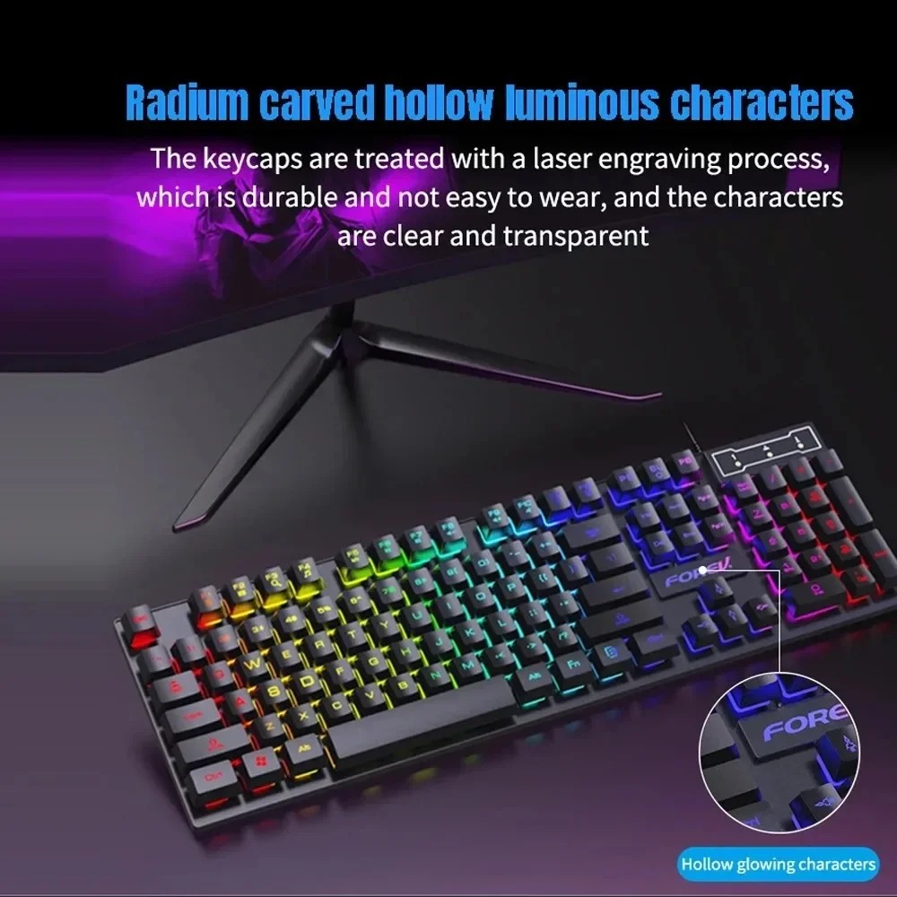 لوحة مفاتيح ميكانيكية سلكية من - مراجعة Gaming Keyboard Half وسعره