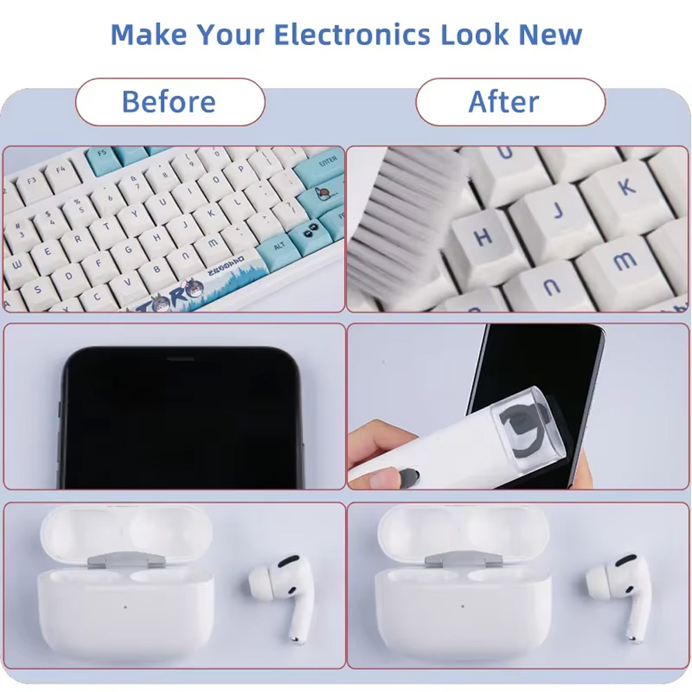 طقم تنظيف لوحة المفاتيح 7 في 1 - مراجعة Keycap Puller Ring وسعره