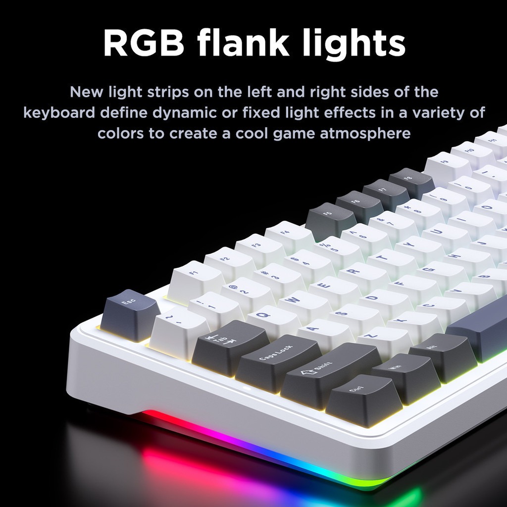 لوحة مفاتيح ميكانيكية Aula F87 - مراجعة Gaming Keyboard Tkl وسعره